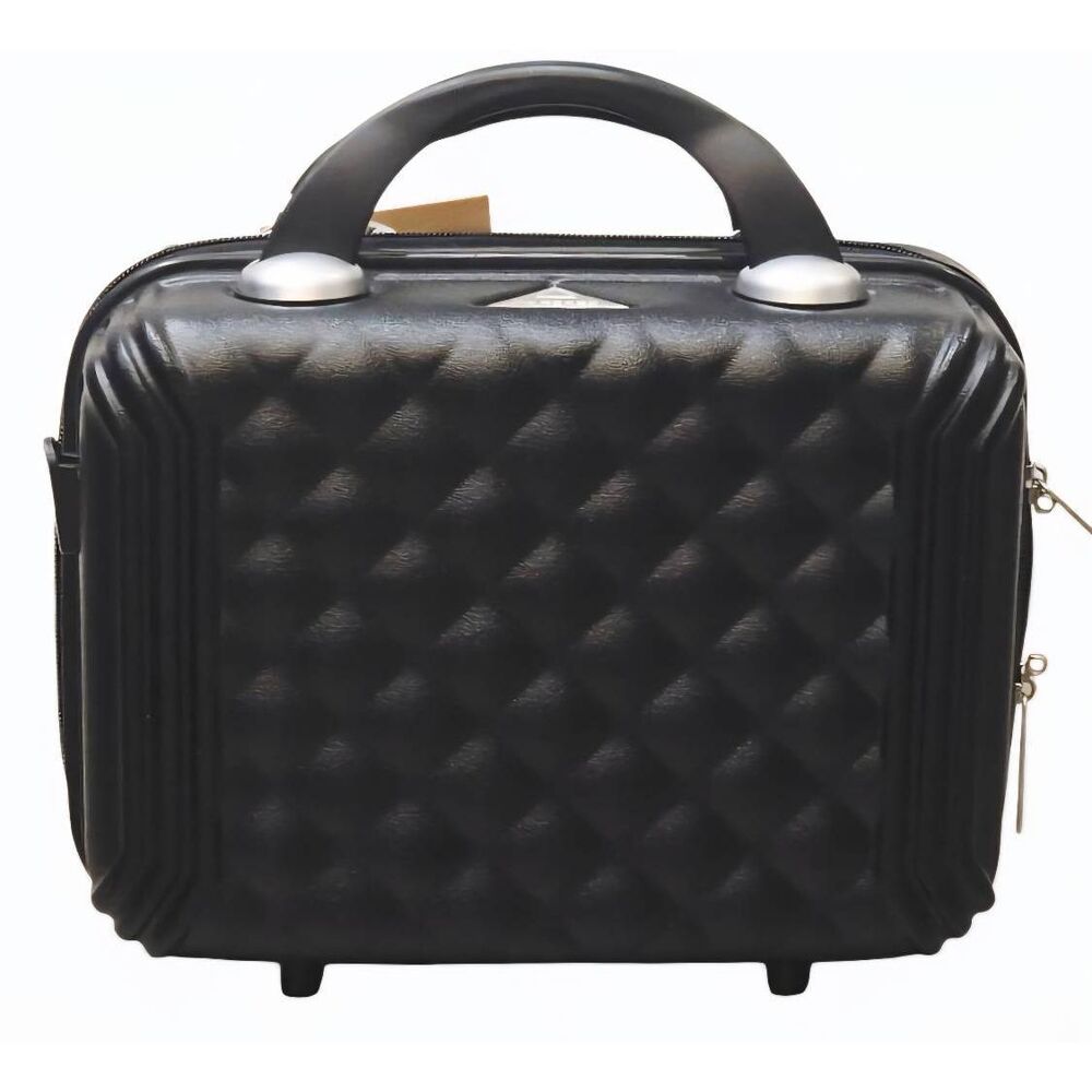 Triforce Elite Avignon Collection‎ Hard Side Travel Beauty Case- Black
